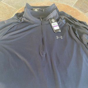 under armour heat gear 1/4 zip loose fit pullover